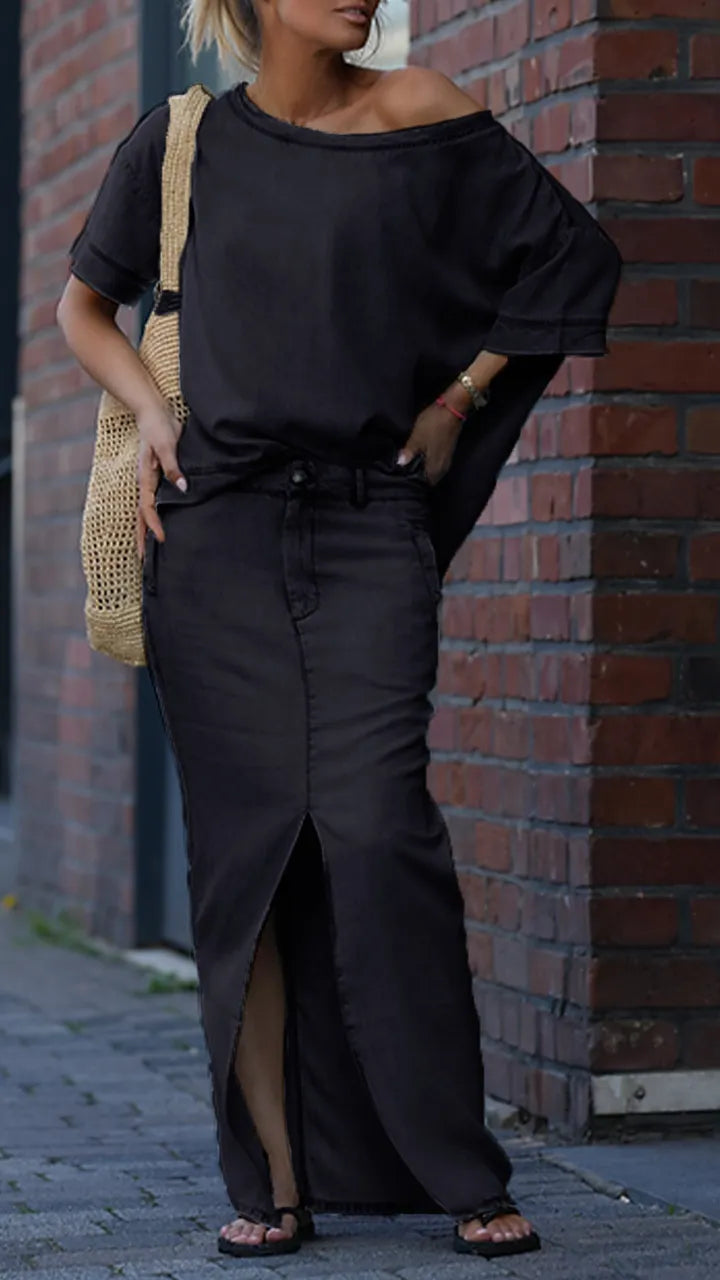 Giorgia | Completo in Denim Moderno