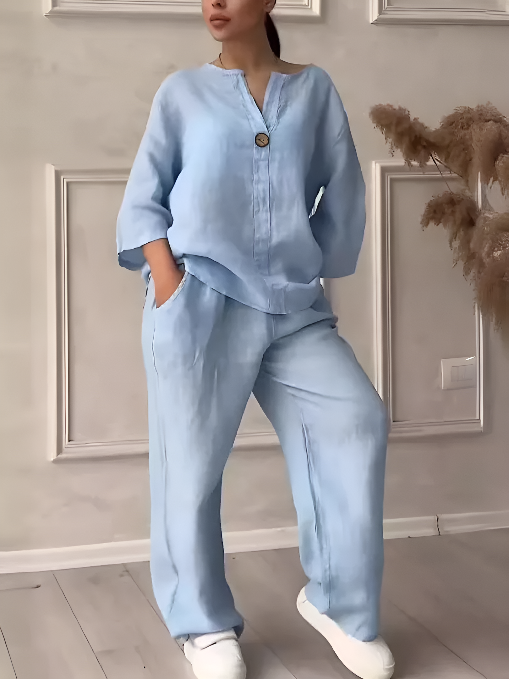 Maria | Completo casual in lino (1+1 gratis)